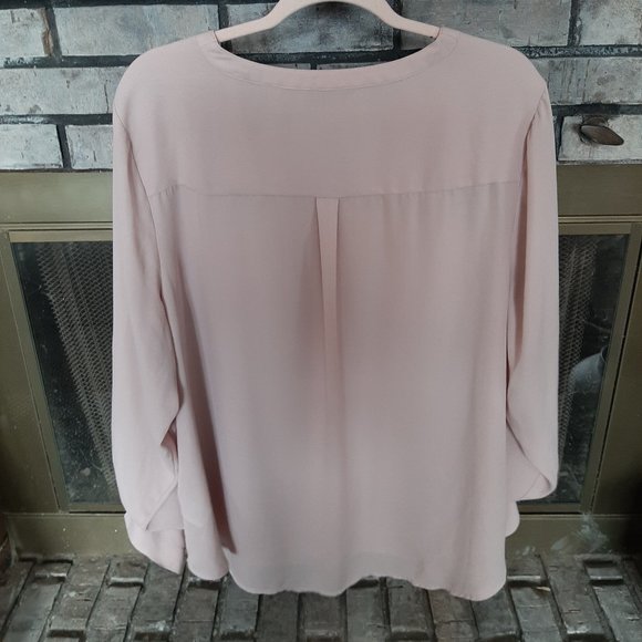 Light Pink Maurices Blouse - Picture 2 of 5